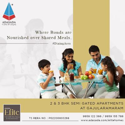 Gated apartments in gajularamaram | Elite Home's by Adasada